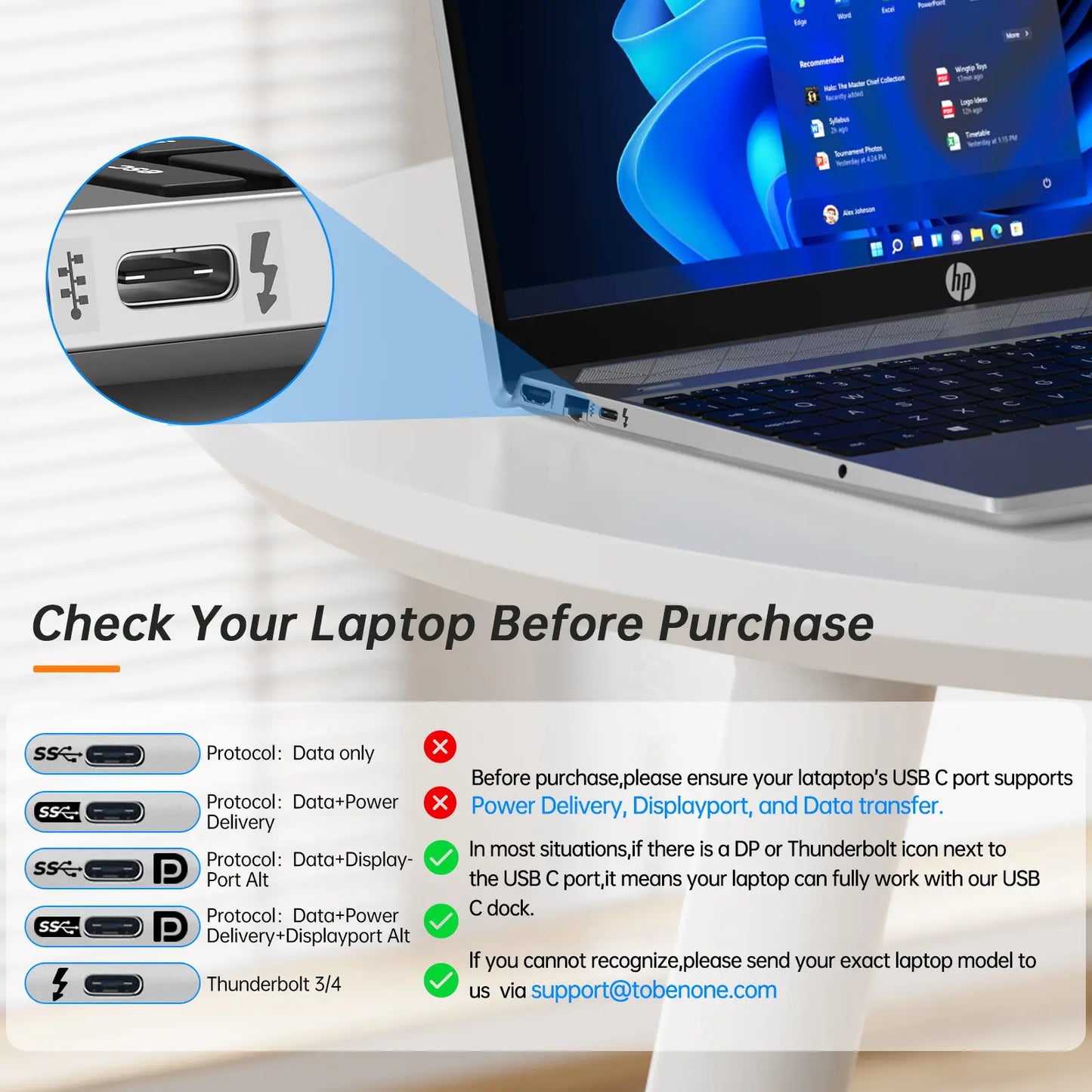 USB C docking station dual monitor 2 HDMI Docking Station