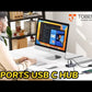 UDS036 Powered USB C Hub TobenONE 10Gbps USB C Splitter with 4*USB-C 3.2