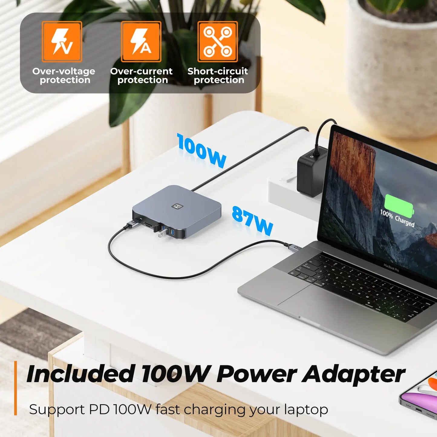 triple display docking station hp