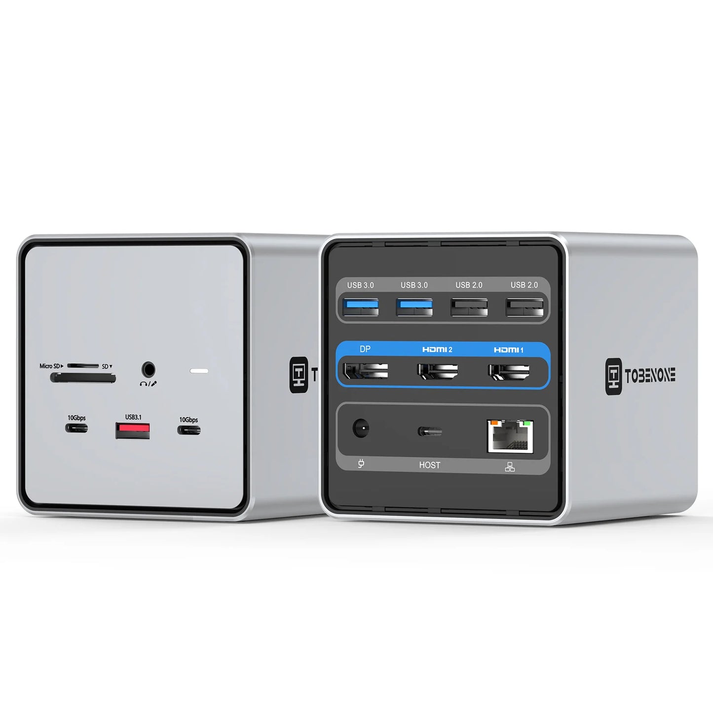 USB C Dock with 150W Power Adapter