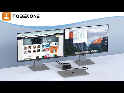 How To Set Up Dual 4K Monitor For MacBook Using The UDS025 Docking Station