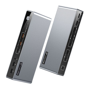 TKM001 KVM Docking Station 2 Monitors 2 Computers Dual HDMI 4K@60Hz