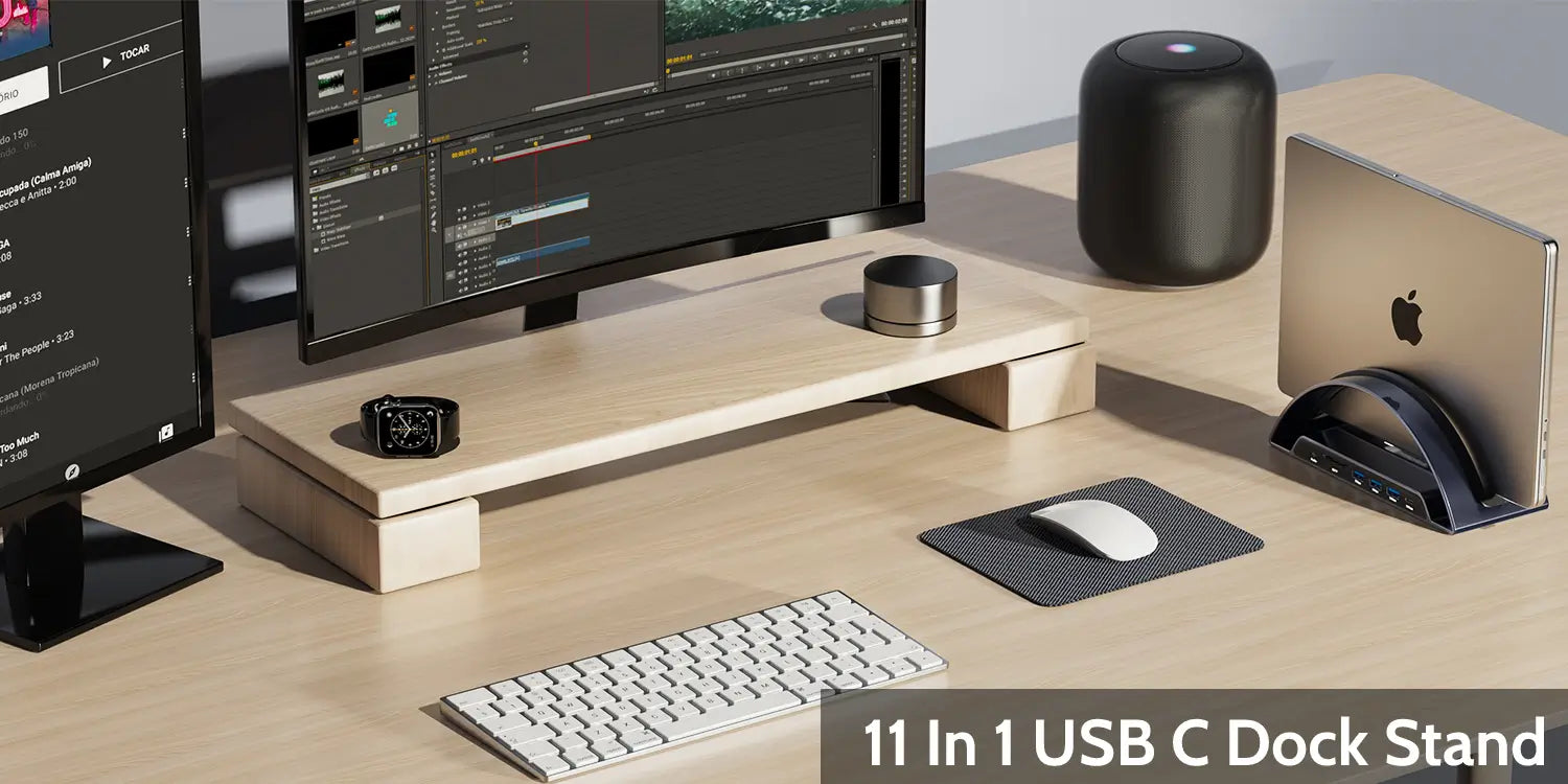 11 In 1 USB C Dock Stand