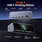 UDS051 TobenONE Docking Station 13-in-1 Laptop Docking Station Dual 4K Monitor with HDMI