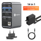 14 in 1 usb c docking station dual monitor for laptop
