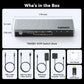 TKM001 KVM Docking Station 2 Monitors 2 Computers Dual HDMI 4K@60Hz