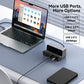 UDS040M Vertical Docking Station Dual Monitor for MacBook Pro/Air, All-in-One USB C Dock Stand