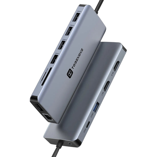 TOBENONE 13-in-1 USB-C Hub Laptop Dock