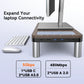 UDS043 TobenONE 10-in-1 Docking Station & Monitor Stand Ergonomic MacBook Docking Station