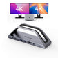 UDS020M Macbook Docking Station for MacBook M1-M5 Pro/Max, 17-IN-2 Docking Station Stand with 150W Charger