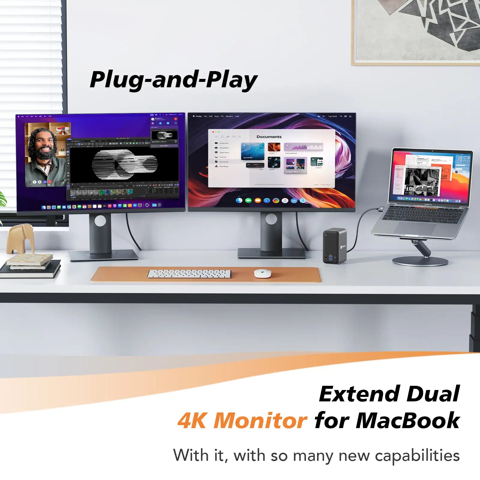  MacBook Pro Docking Station Dual Monitor MacBook Pro