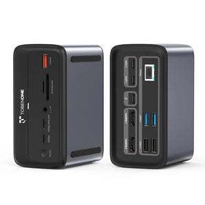 TobenONE M4 MacBook Docking Station Dual Monitor 4K@60Hz - UDS038M