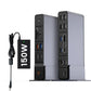 UDS045 Docking Station 3 Monitors 18-in-1 Triple 4K Display with 150W Power Adapter