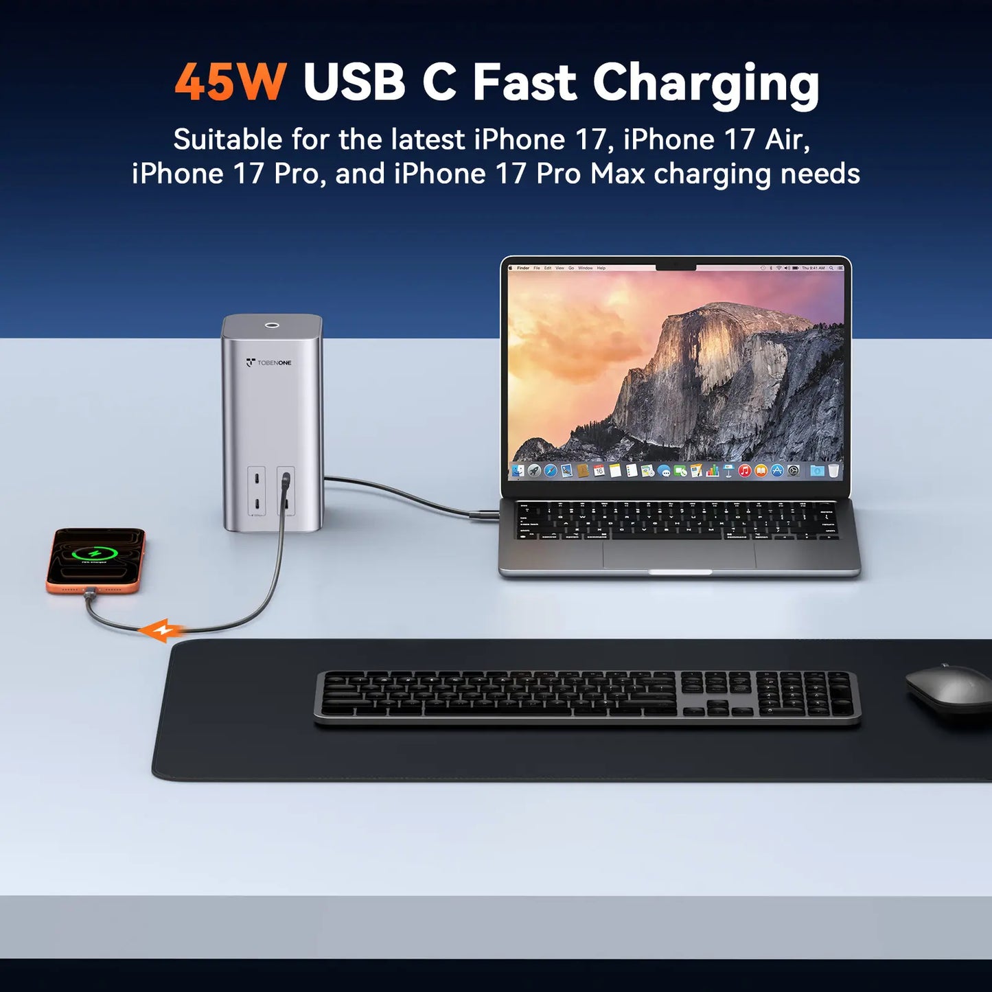 UDS056 20-in-1 Docking Station 3 Monitors for MacBook & Windows, Triple 4K@60Hz Monitor Docking Station