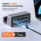 UDS040M Vertical Docking Station Dual Monitor for MacBook Pro/Air, All-in-One USB C Dock Stand