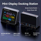 UDS055 Mini Monitor for PC with USB C Hub, 5" Display with 100W Power Delivery for Laptop