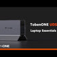 UDS202 TobenONE USB C Laptop Docking Station Dual 4K@60Hz Monitor with 100W Power Supply
