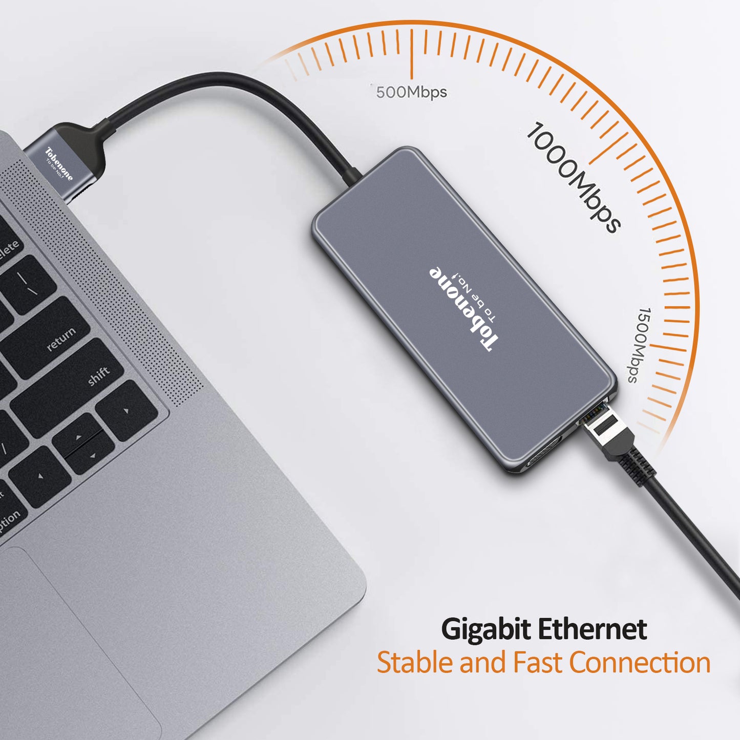 UDS011 MacBook docking station gigabit ethernet stable and fast connection