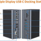Triple Display USB C docking Station Specifications