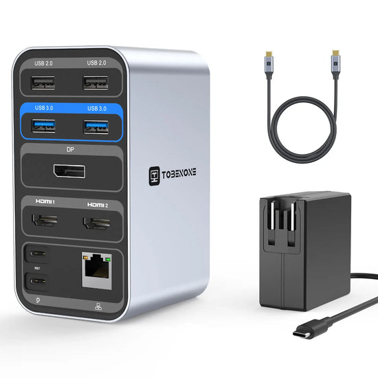 UDS018S USB C Laptop Docking Station Dual Monitor