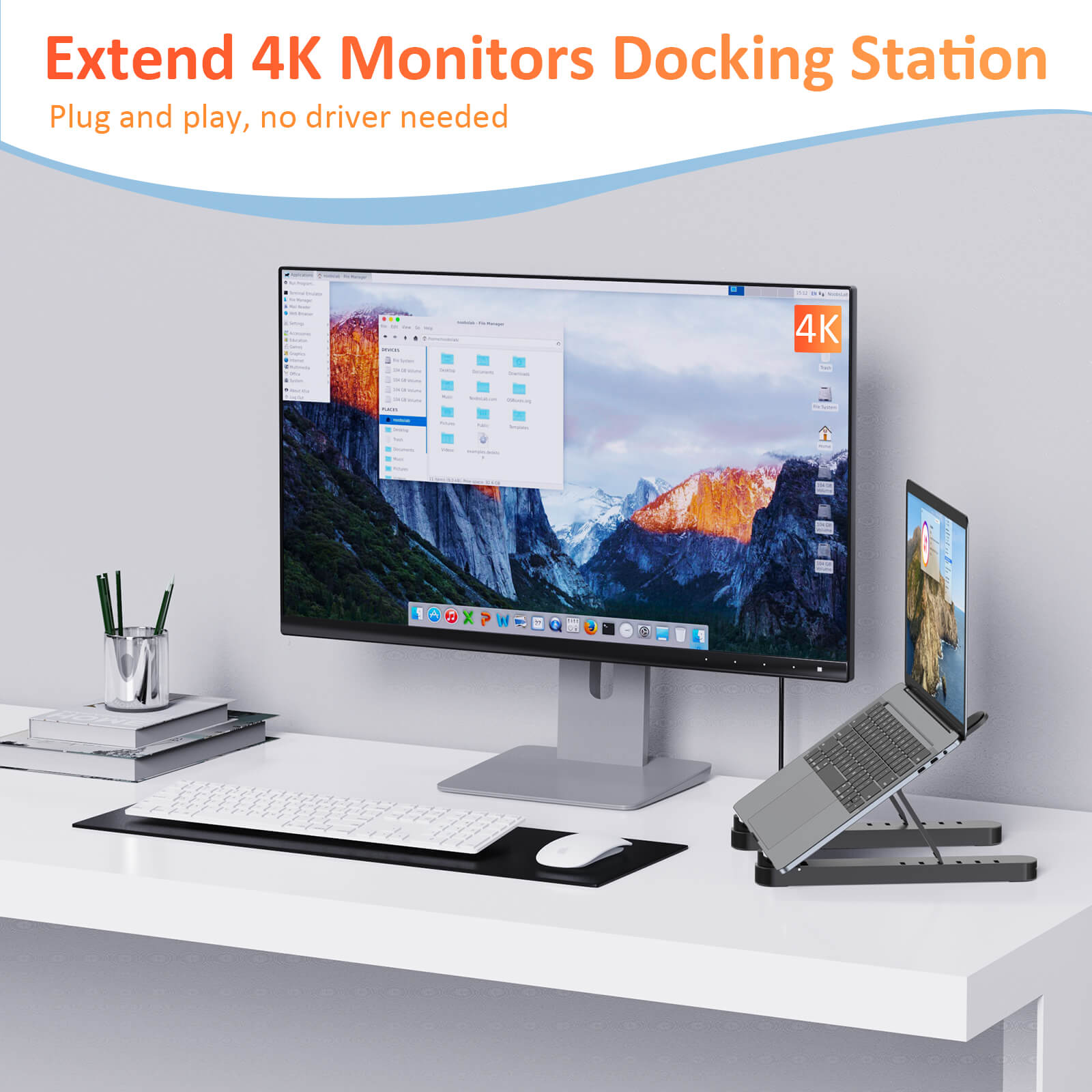 UDS024 Universal Docking Station USB 3.0 and USB C Docking Station
