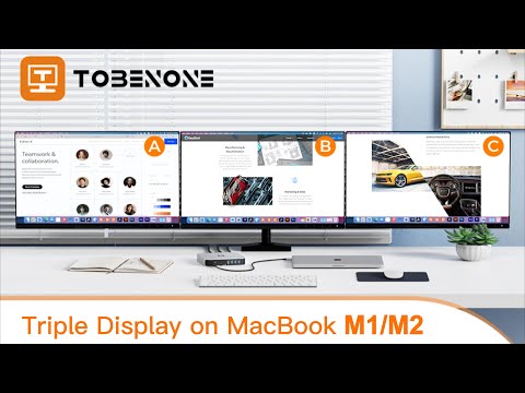 Great solution for using multiple monitors with M1/M2 MacBook