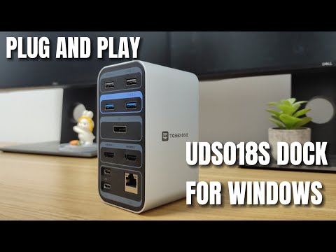 Introducing the TOBENONE UDS018S USB C Docking Station