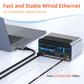 tobenone usb c dock macbook pro fast and stable wired ethernet